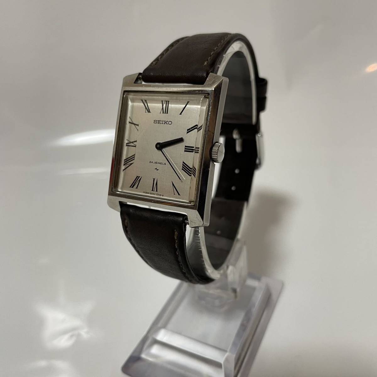 美品/可動品】セイコー SEIKO メンズ腕時計 手巻き 2220-3030