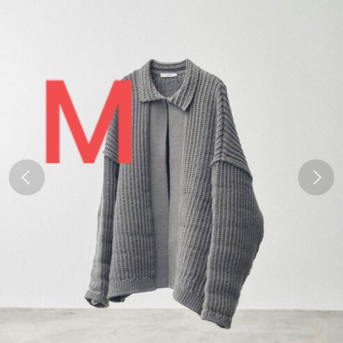 【LIDNM】LILY YARN KNIT BLOUSON