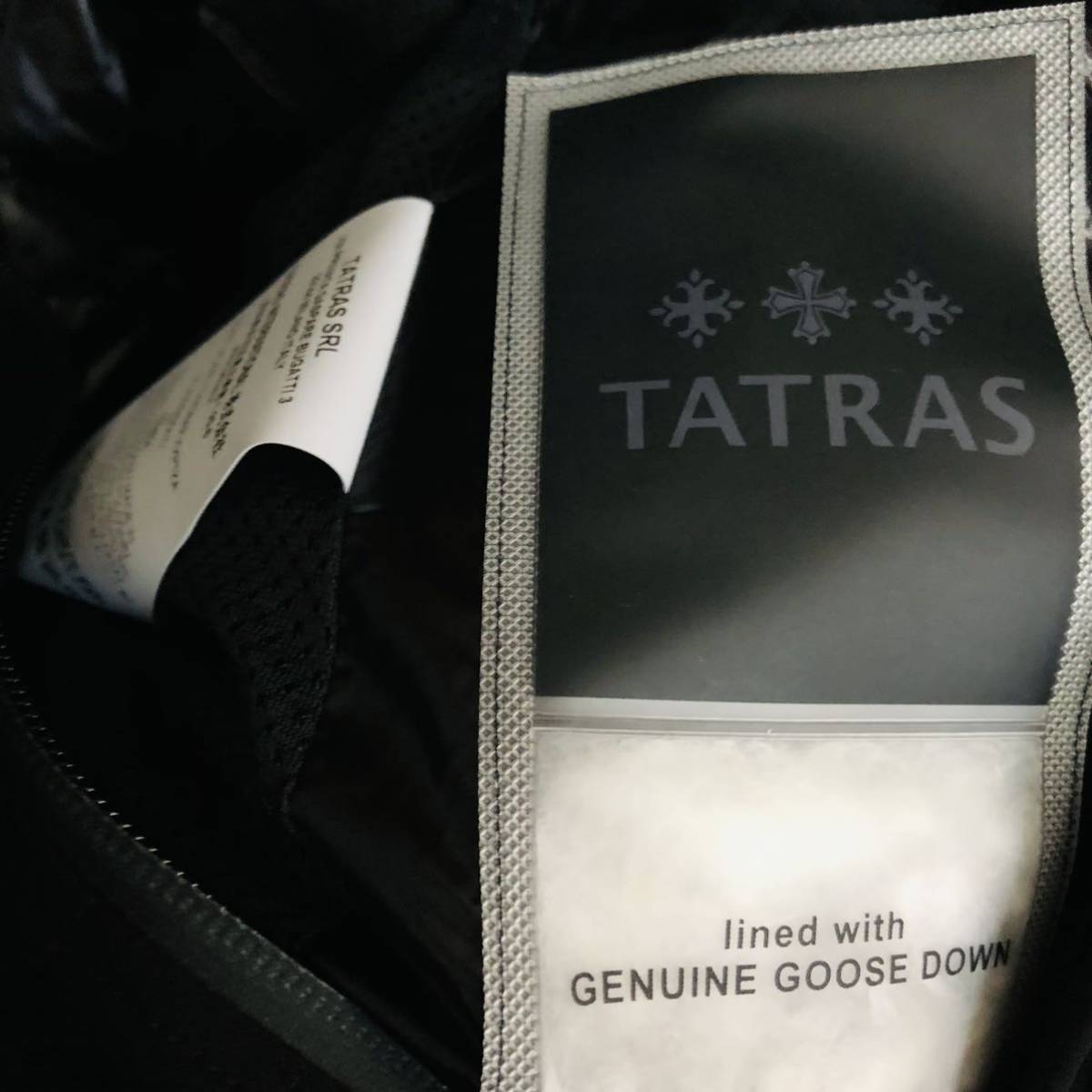 【新品】TATRAS タトラス Poqua ダウンジャケット ブラック XSサイズ レディース