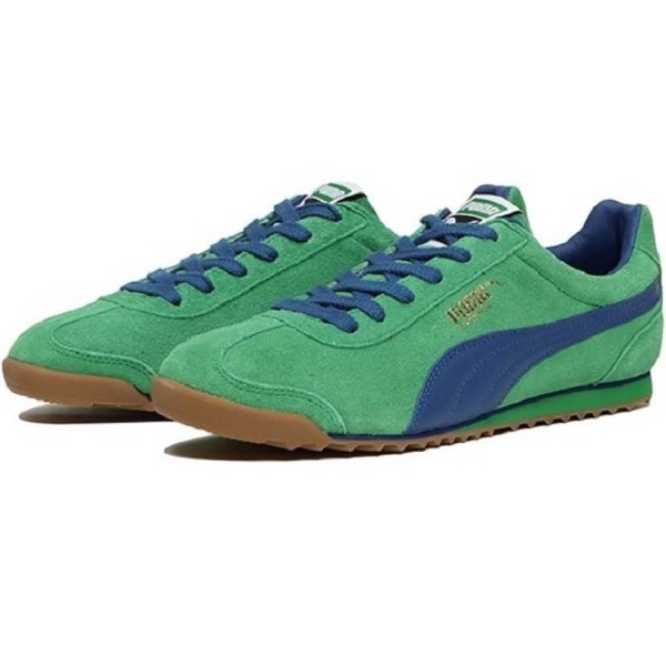  Puma have zonaOG 30cm regular price 13200 jpy green / blue / chewing gum Arizona OG suede sneakers 