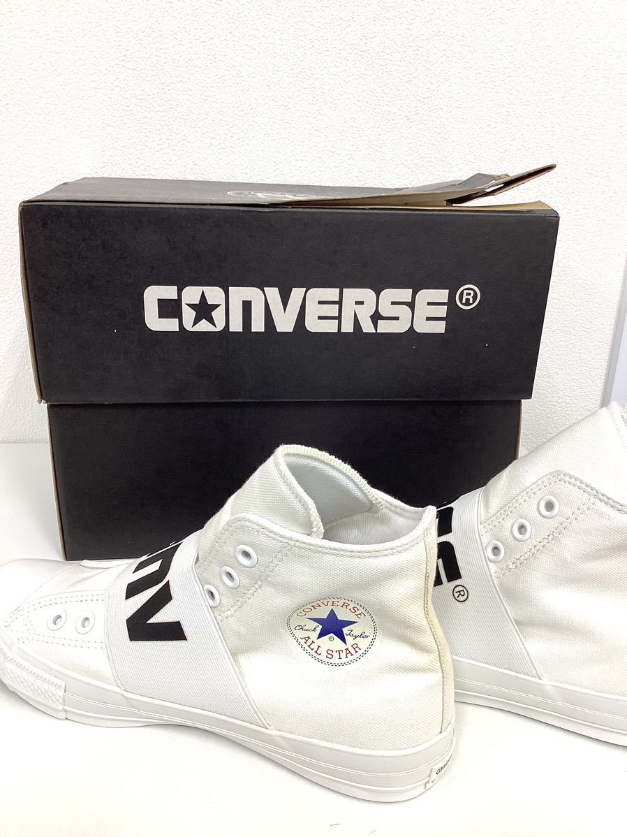 【未使用】CONVERSE ALL STAR コンバース ビックゴア スリップ HI WH 26cm #12242_画像5