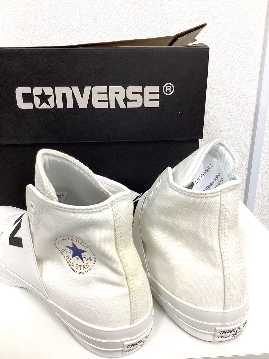 【未使用】CONVERSE ALL STAR コンバース ビックゴア スリップ HI WH 26cm #12242_画像4