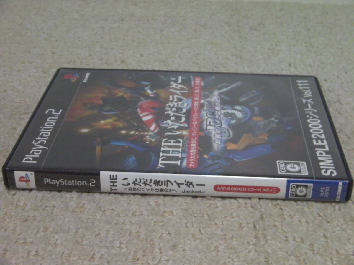 ■■ 即決!! PS2 THE いただきライダー お前のバイクは俺のモノ／プレステ2 PlayStation2■■_画像6