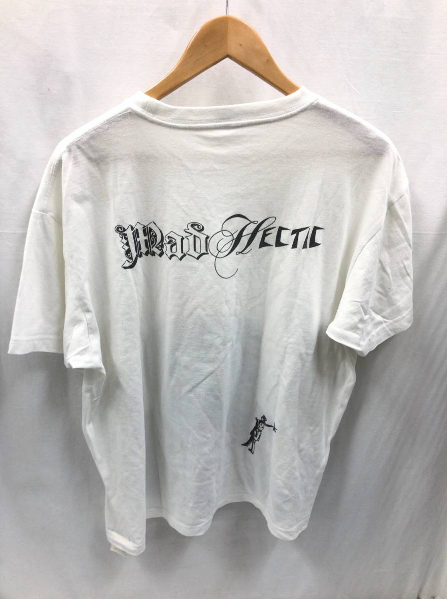 MAD HECTIC 半袖 プリント Tシャツ メンズ M ホワイト マッド ヘクティク 23072401_画像2
