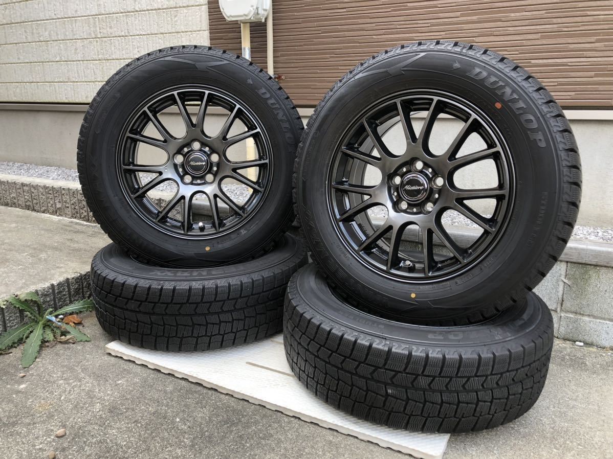 バリ山 スタッドレス４本セット ダンロップウインターマックス０２ 195/65r15 トヨタ専用_画像2