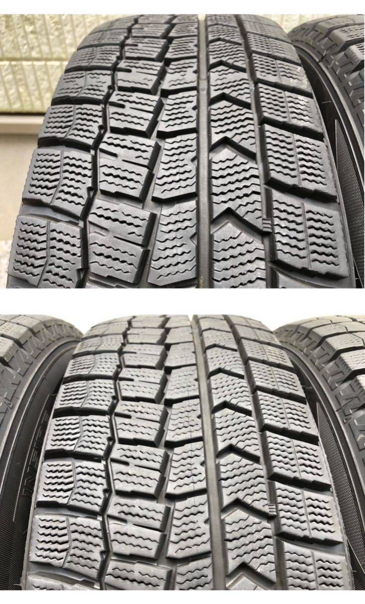 バリ山 スタッドレス４本セット ダンロップウインターマックス０２ 195/65r15 トヨタ専用_画像6