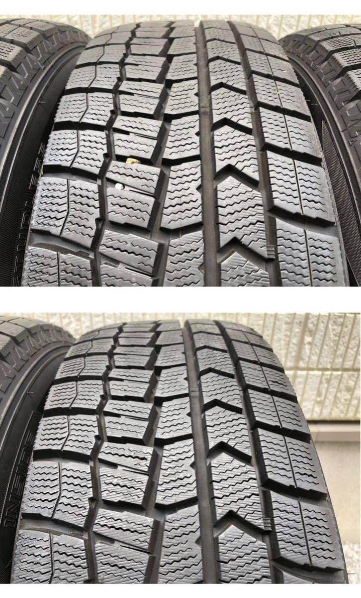 バリ山 スタッドレス４本セット ダンロップウインターマックス０２ 195/65r15 トヨタ専用_画像7