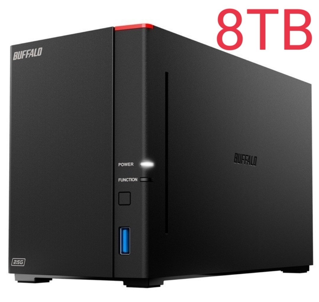 激安通販 ○8TB○○美品○○送料無料○ 8TB BUFFALO ネットワーク対応