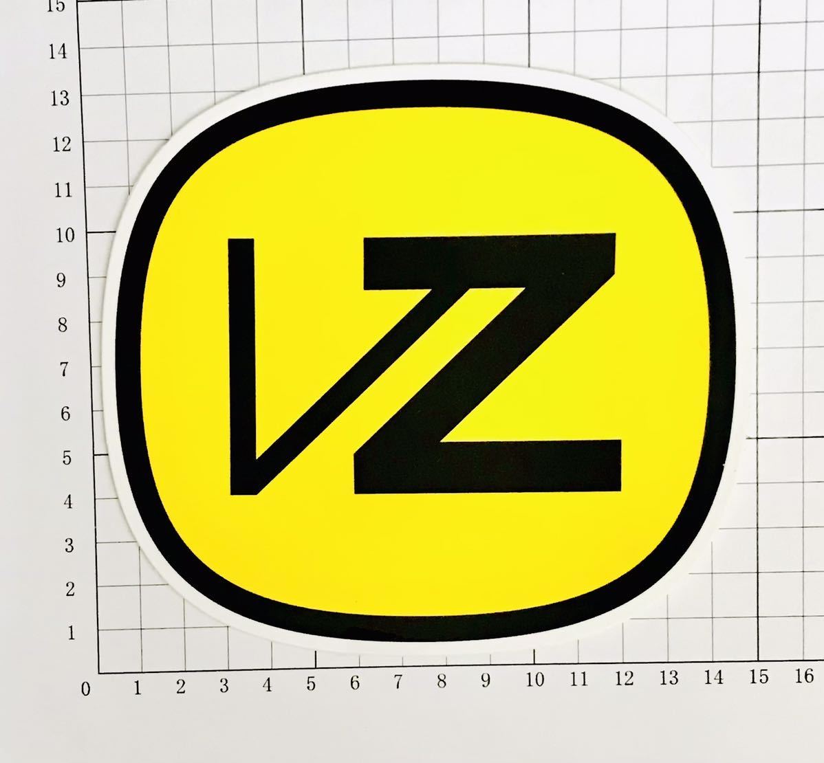 VZ VON ZIPPER TRADEMARK LARGE ステッカー ボン ジッパー トレードマーク大 ステッカーB_画像1