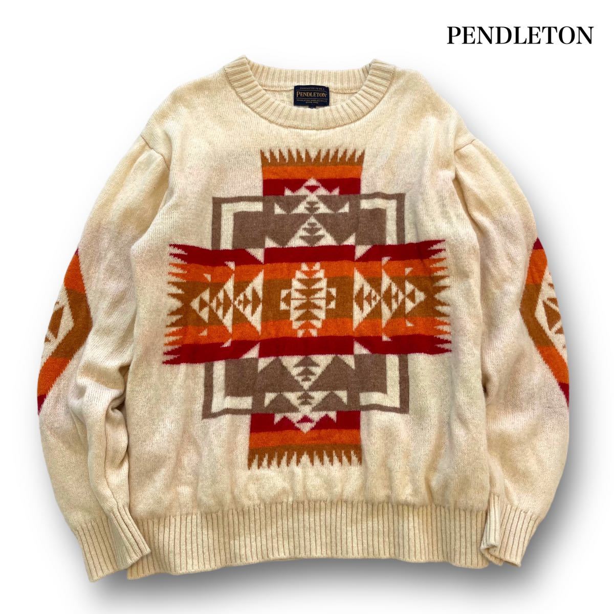 数量限定価格!! 【PENDLETON】ペンドルトン ネイティブ柄 (L) 民族柄