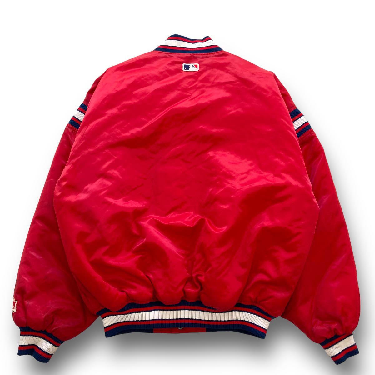 STATER】90s スターター クリーブランドインディアンス スタジャン
