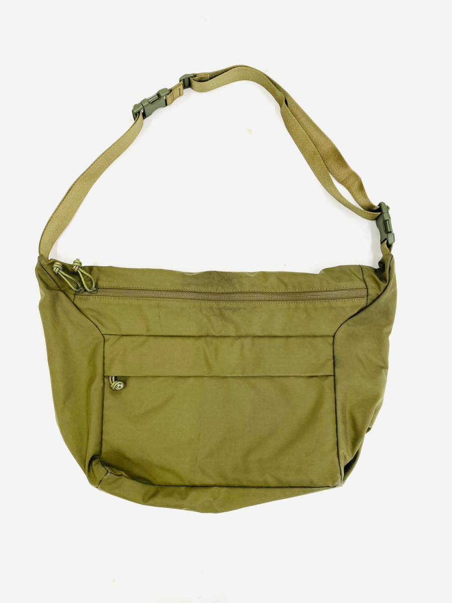 D6474*2 PORTER Porter nylon shoulder bag tote bag 2WAY shoulder .. bag diagonal .. in stock bag zipper type green khaki -
