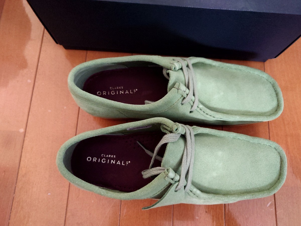 Clarks クラークスワラビー LT.GREEN サイズ9 未使用の画像4