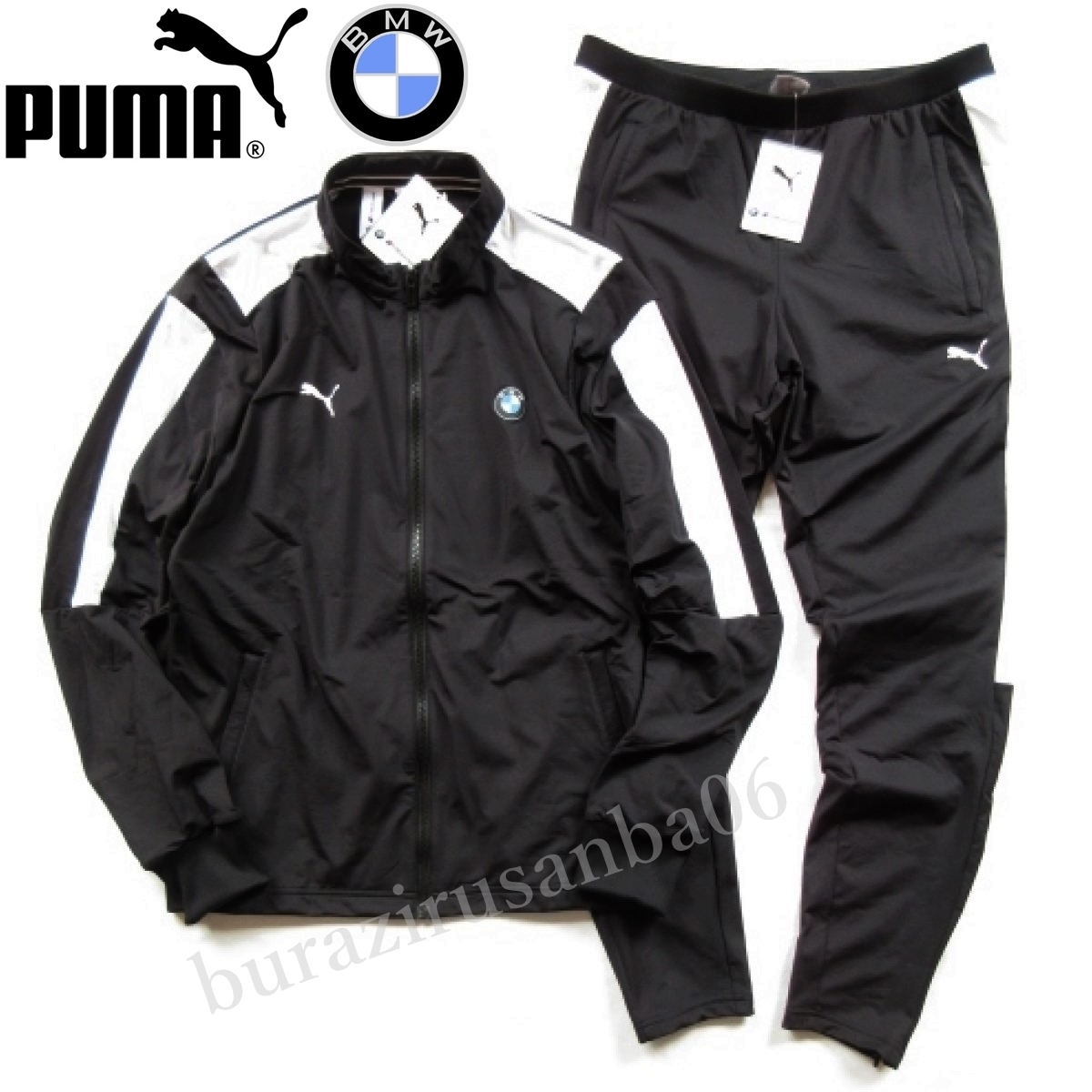 激安ブランド プーマ 未使用 PUMA×BMW 日本L相当 US/M ブラック 黒