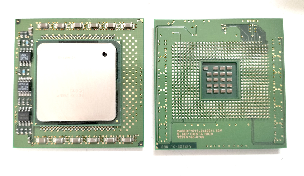 Intel Xeon 2.4GHz/512kB/400MHz SL6EP Prestoniaコア 2個セット #3_画像1