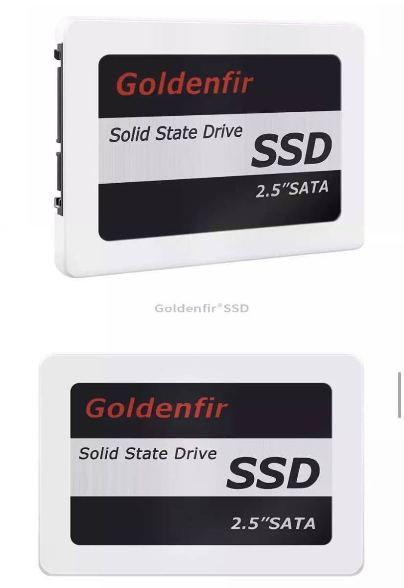 《衝撃の安さ！！最安価格》SSD Goldenfir 128GB SATA3 / 6.0Gbps 2.5インチ 高速 NAND TLC 内蔵 デスクトップPC ノートパソコン vete_画像2