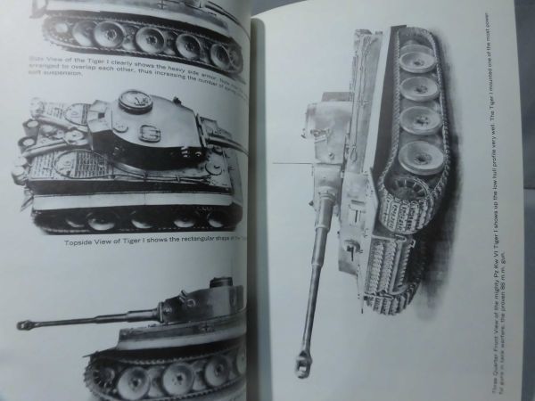 洋書 タイガー重戦車 写真集 ARMOR series 1 the TIGER tanks AERO PUBLISHERS 1966年発行[1]B0939_画像4