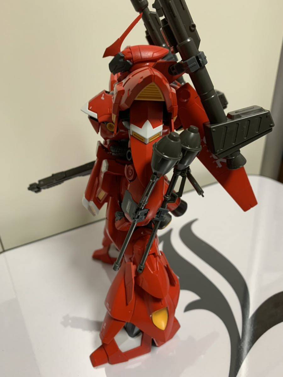 MG ケンプファー シュヴェーア レッドVer ガンプラ完成品 塗装済み_画像3