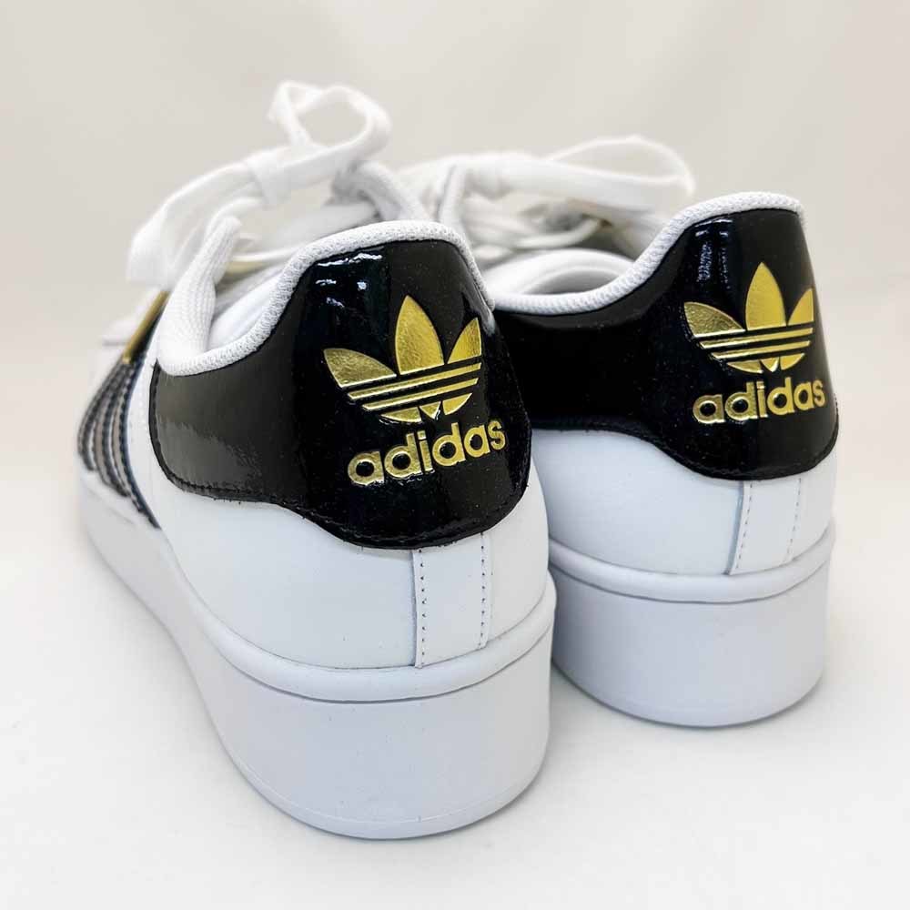 新品 adidas アディダス 厚底スニーカー SUPERSTAR BOLD ホワイト 26.0cm_画像4