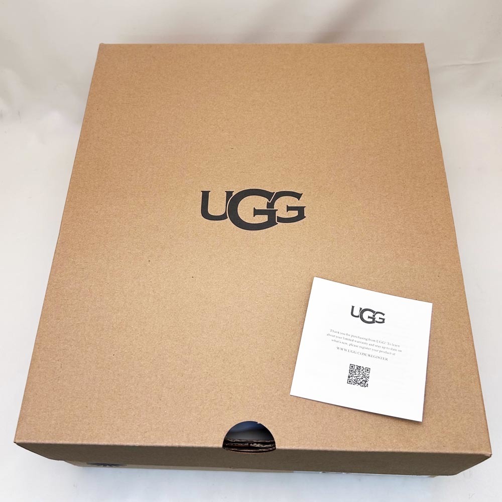 新品 UGG レディースブーツ CLASSIC MINI METALLIC SPARKLE ガンメタル 23.0cm_画像8