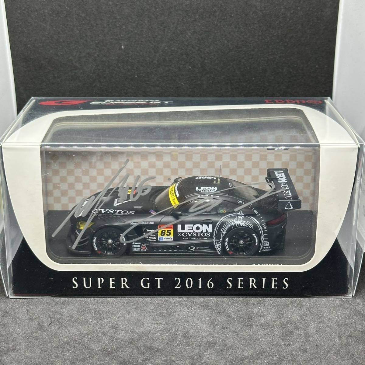 1円スタート】EBBRO 1/43 LEON CVSTOS AMG-GT SUPER GT GT300 2016 Rd