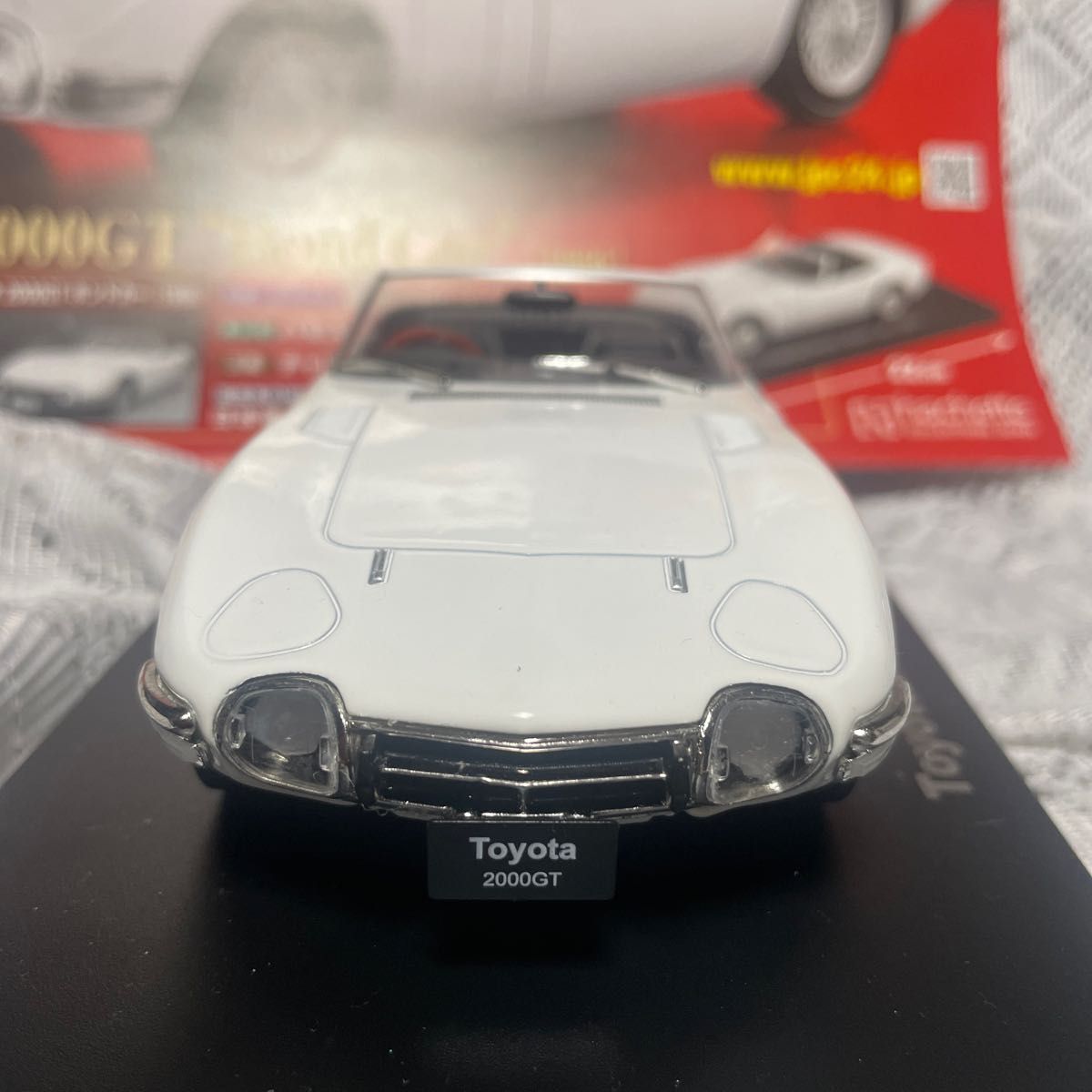 国産名車コレクション 1/24 トヨタ2000GT ボンドカー アシェット カスタム品 コンバーチブル ホイール交換品