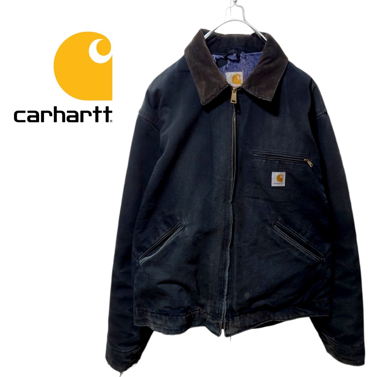 通販 【Carhartt】コーデュロイ襟 A-1272 デトロイトジャケット ダック