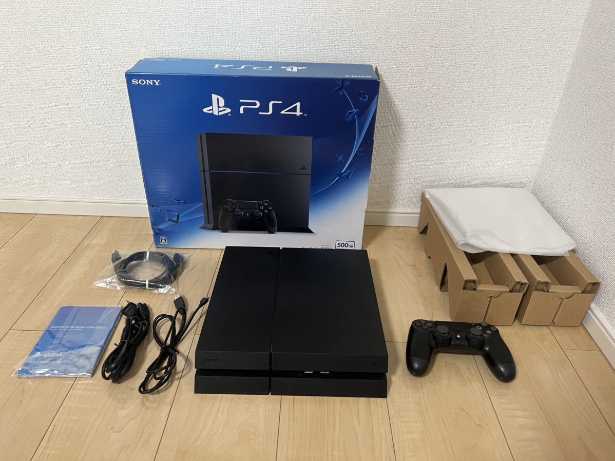 PlayStation4 ジェット・ブラック 500GB CUH-1100A PS4本体 SONY