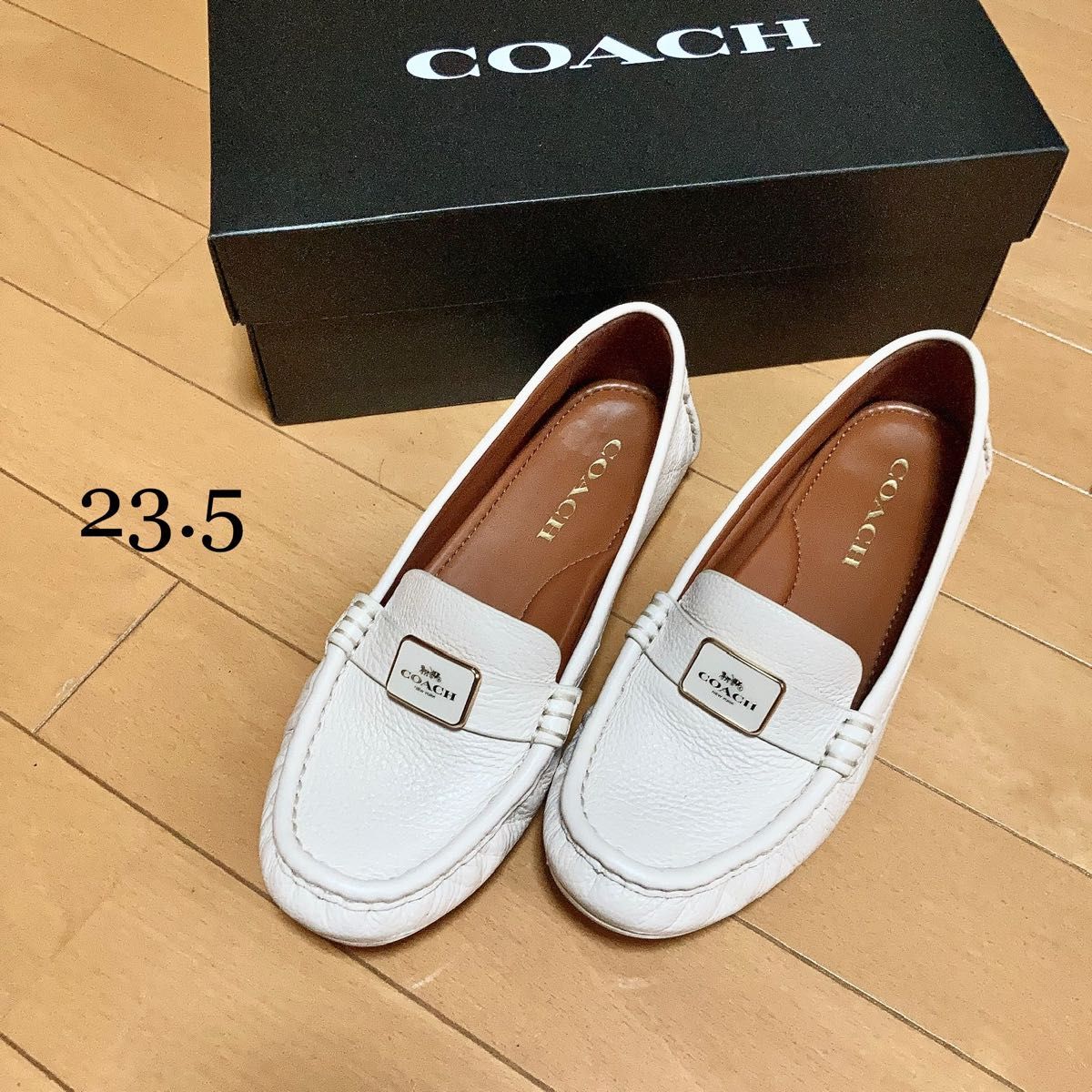 美品 COACH スリッポン モナ ドライバー スリッポン|Yahoo!フリマ(旧