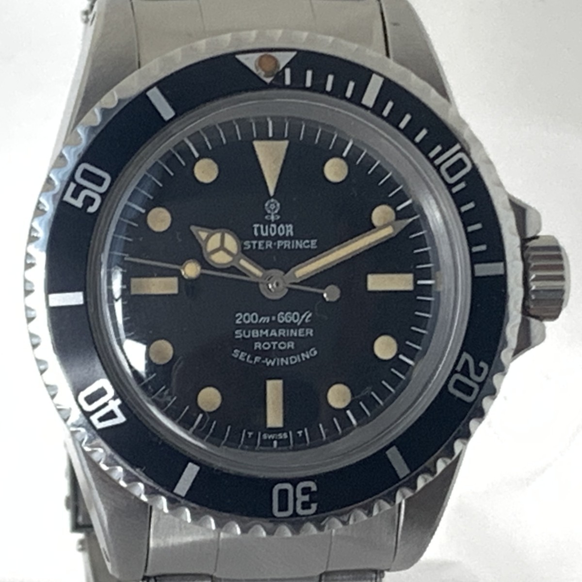 人気の TUDOR/サブマリーナ 黒文字盤 AT Ref.7016 小薔薇マーク サブマリーナ 人気の TUDOR/サブマリーナ 黒文字盤 AT Ref.7016 小薔薇マーク サブマリーナ