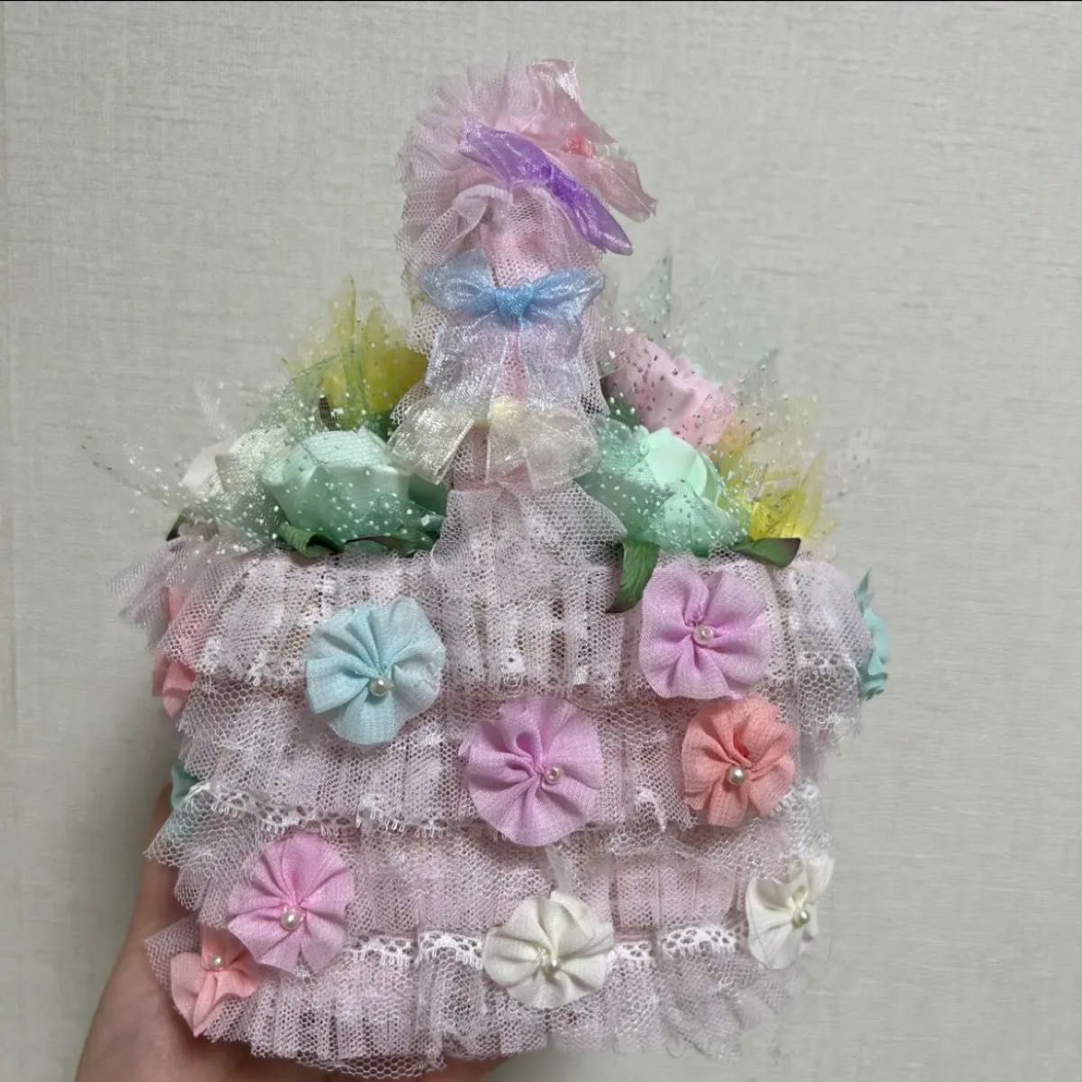 カゴ  ハンドメイド 造花 バースデー ウエディング 女の子 雑貨  インテリア