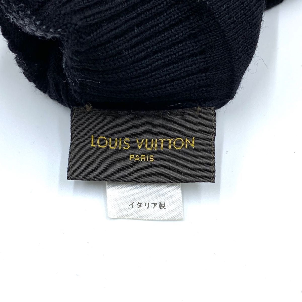 Louis Vuitton Monogram Eclipse Wool Beanie Hat - Yoogi's Closet