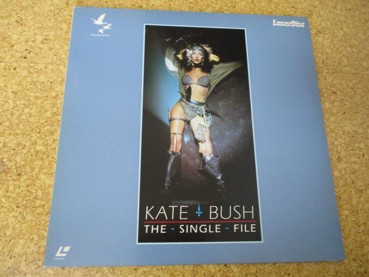 ◎Kate Bush ケイト・ブッシュ★The Single File/日本レーザーディスク LaserDisc 盤☆シートの画像1