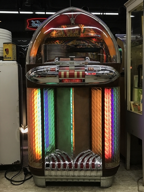  juke box 1959 year Wurlitzer model 1100wa-litsa-