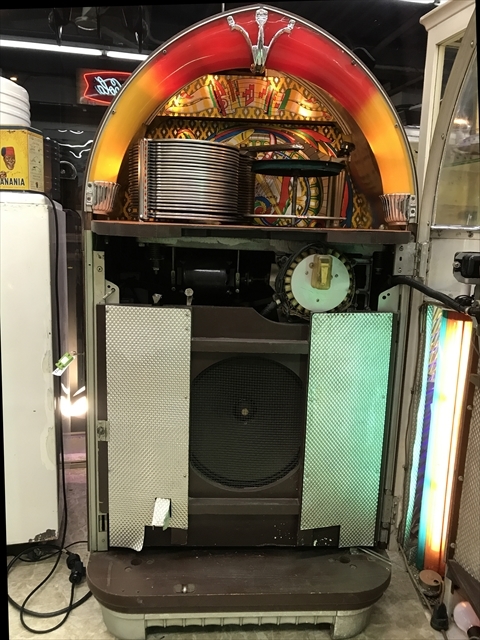  juke box 1959 year Wurlitzer model 1100wa-litsa-