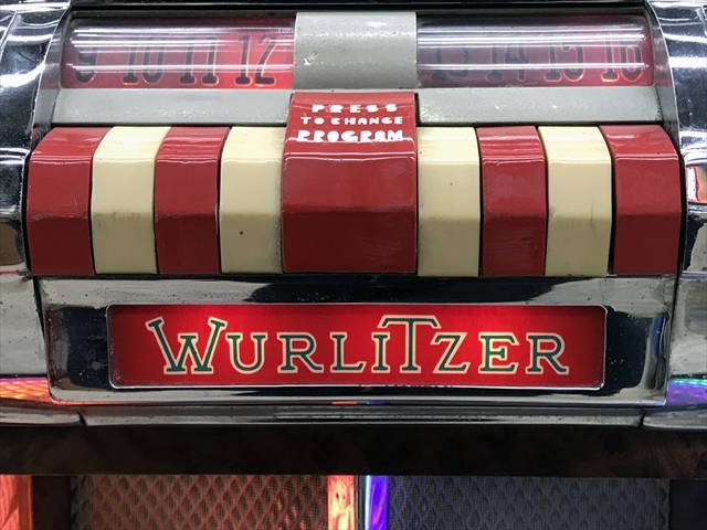  juke box 1959 year Wurlitzer model 1100wa-litsa-