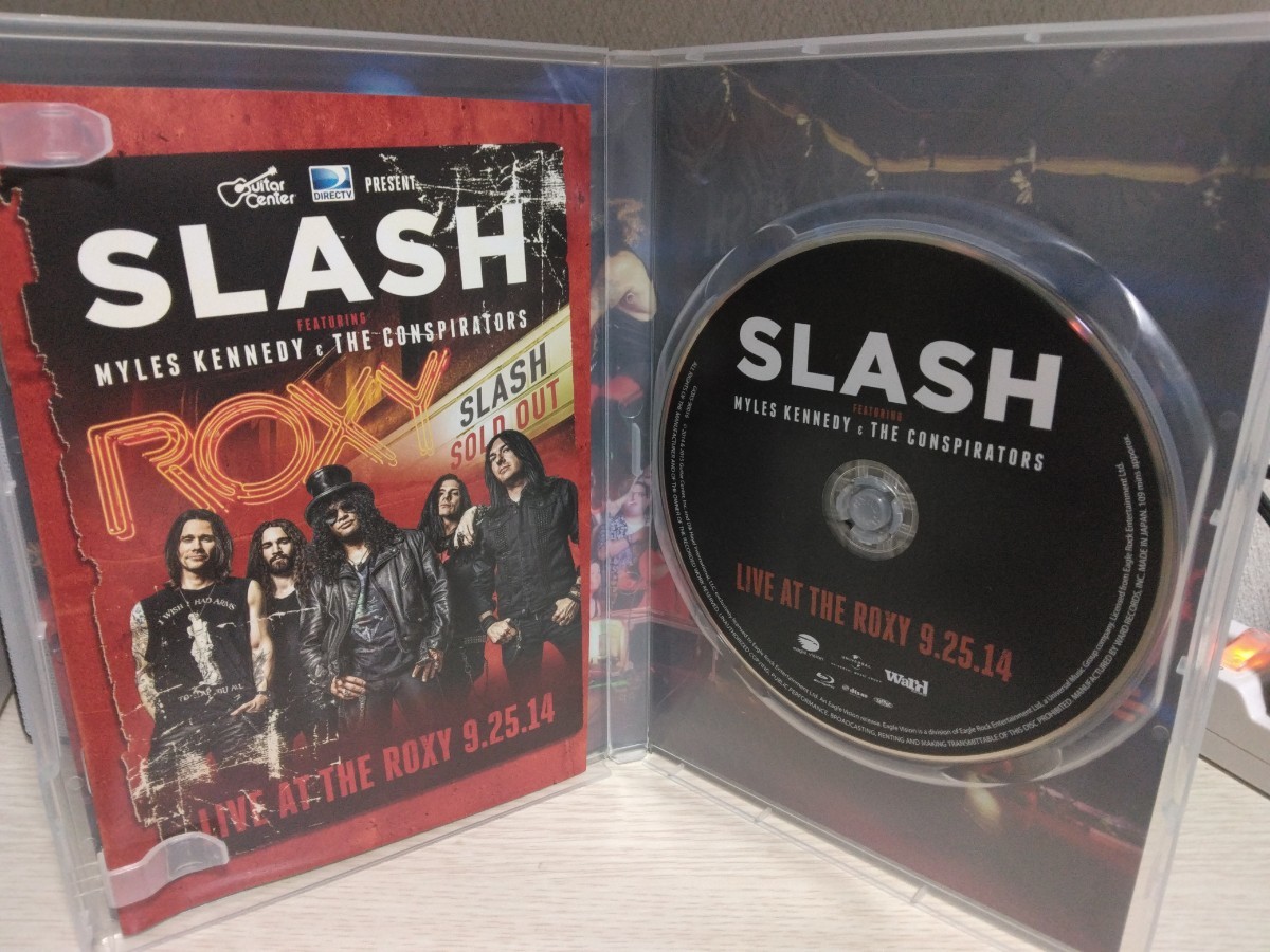 *SLASH*LIVE AT THE ROXY 9.25.14[ записано в Японии с лентой ] slash жить Blu-ray