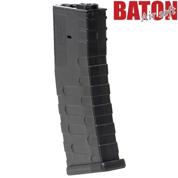 【新品☆即納】BATON airsoft/APS M4 電動ガン用 300連 多弾数マガジン 【品番：BA-AER032B-C】4580707972351【管A】*_画像1