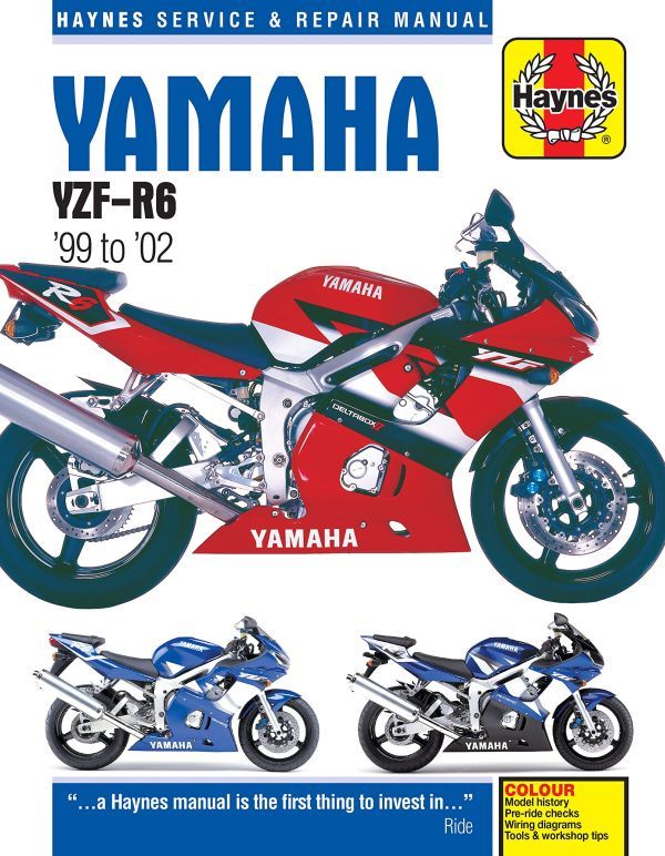 ★新品★送料無料★ヤマハ Yamaha YZF-R6 '99-'02 ★ヘインズ解説マニュアル★