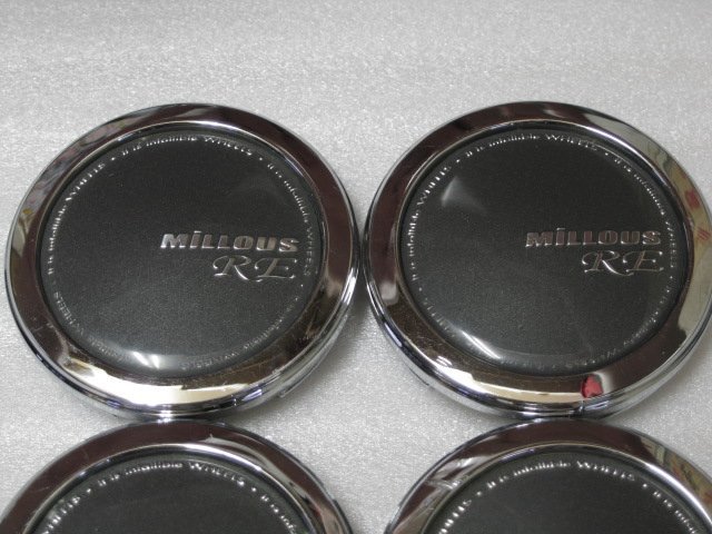 ■中古品■YFC MILLOUS/ミリアス RE センターキャップ4枚セット■59.5mm■_画像2