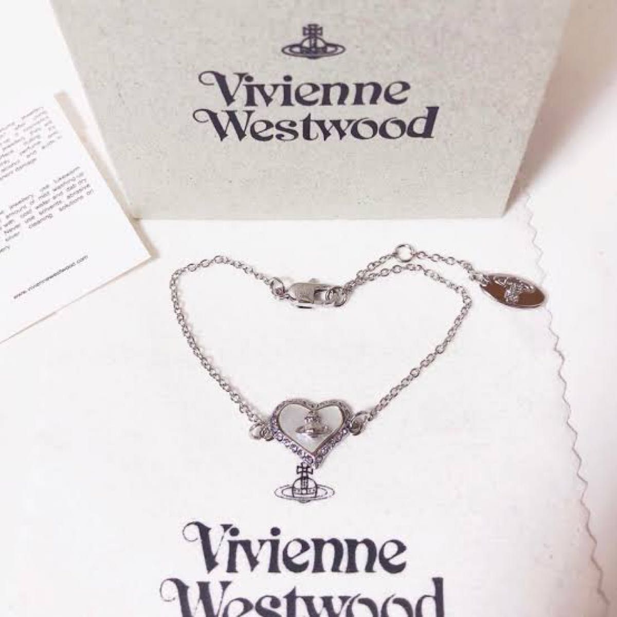 ヴィヴィアンウエストウッド ブレスレット ハート vivienne westwood