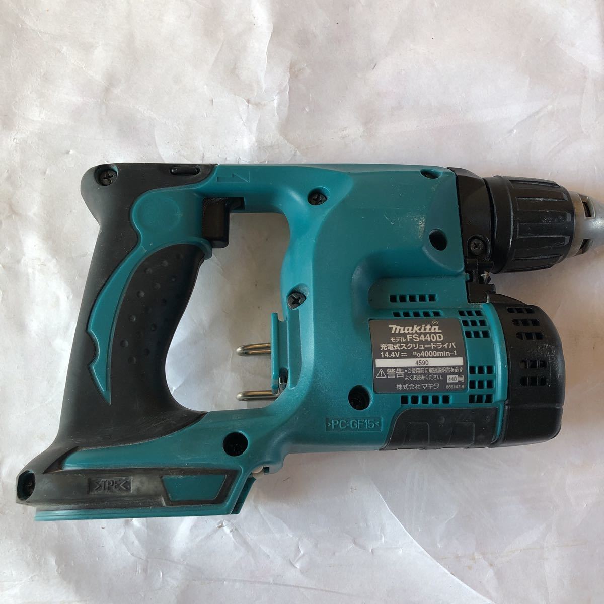 makita マキタ 14.4V 充電式スクリュードライバ FS440D 本体のみ 動作可 現状品_画像6