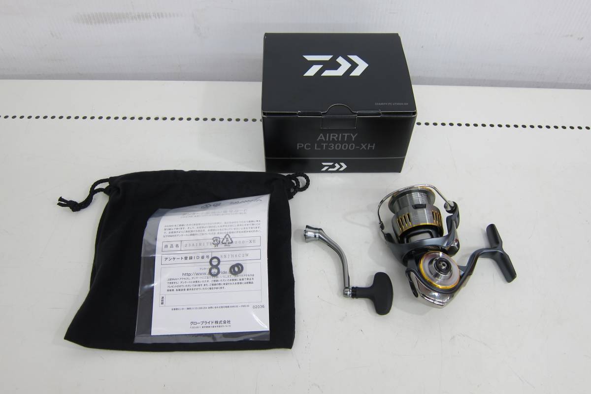 未使用品 DAIWA ダイワ 23 AIRITY エアリティ PCLT3000-XH 箱付 ②