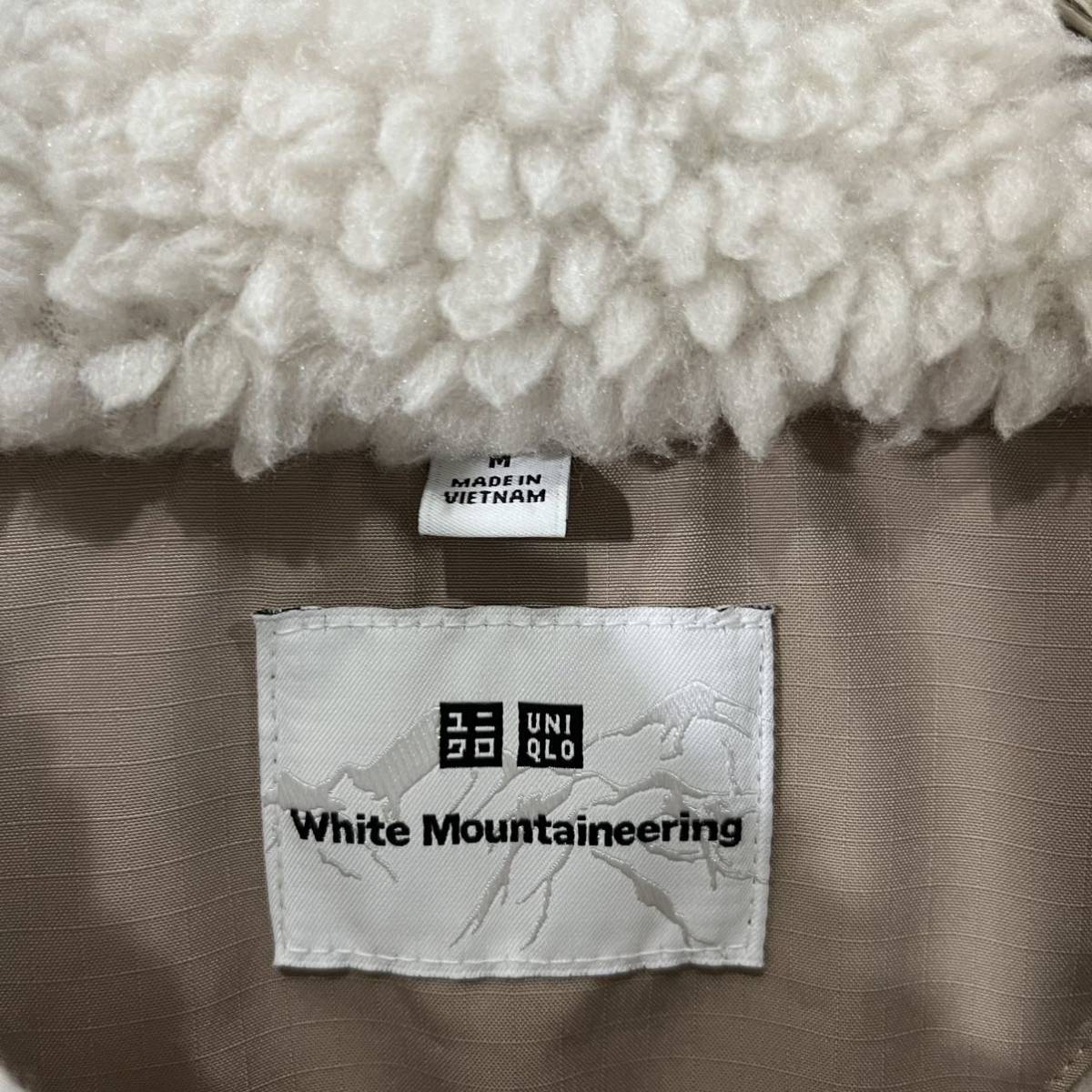 UNIQLO × White Mountaineering フリースプルオーバー フリースジャケット ユニクロ ホワイトマウンテニアリング【送料一律/同梱可能】A_画像9