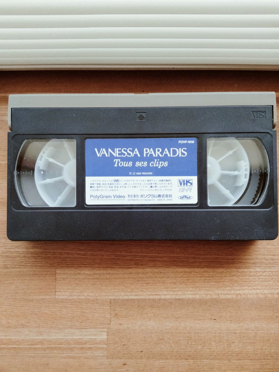 ヴァネッサパラディのすべて　VHSビデオ【解説＆歌詞なし】