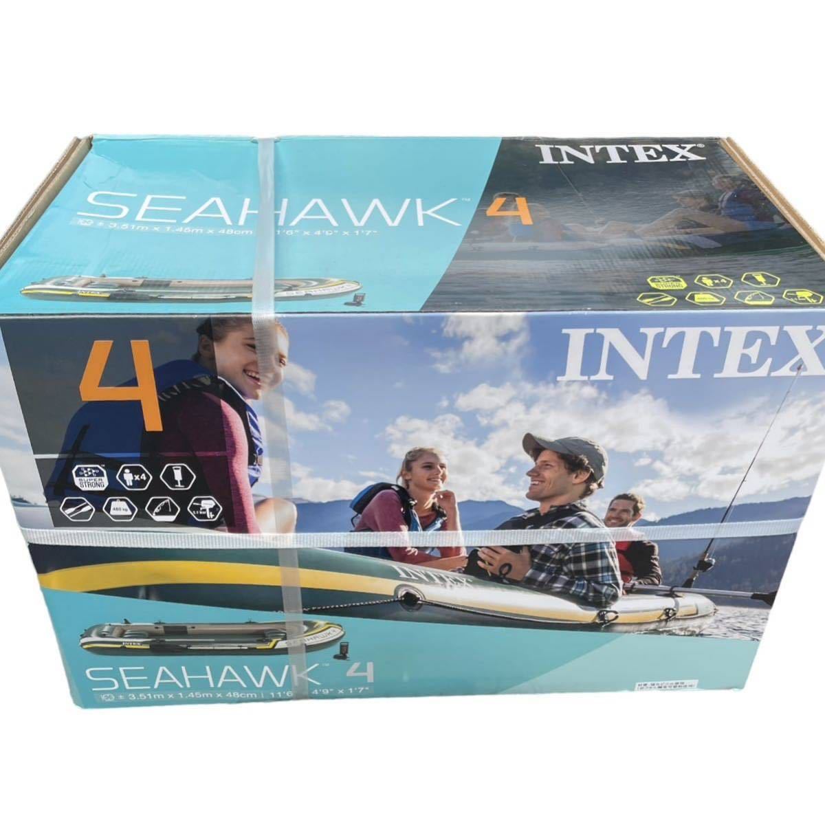 INTEX(インテックス) ボート シーホーク 3SET 295×137×43cm 68380 オール・ポンプ付属