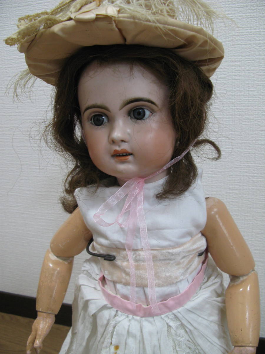 アンティーク フランス ビスクドール　フランス人形 ジュモー 1907 Jumeau 59㎝　フレンチドール