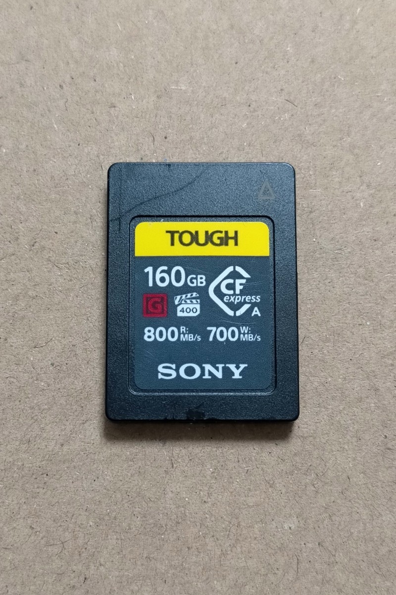 SONY ソニー Tough CFexpress Type A 160GB メモリーカード 　1枚のサムネイル