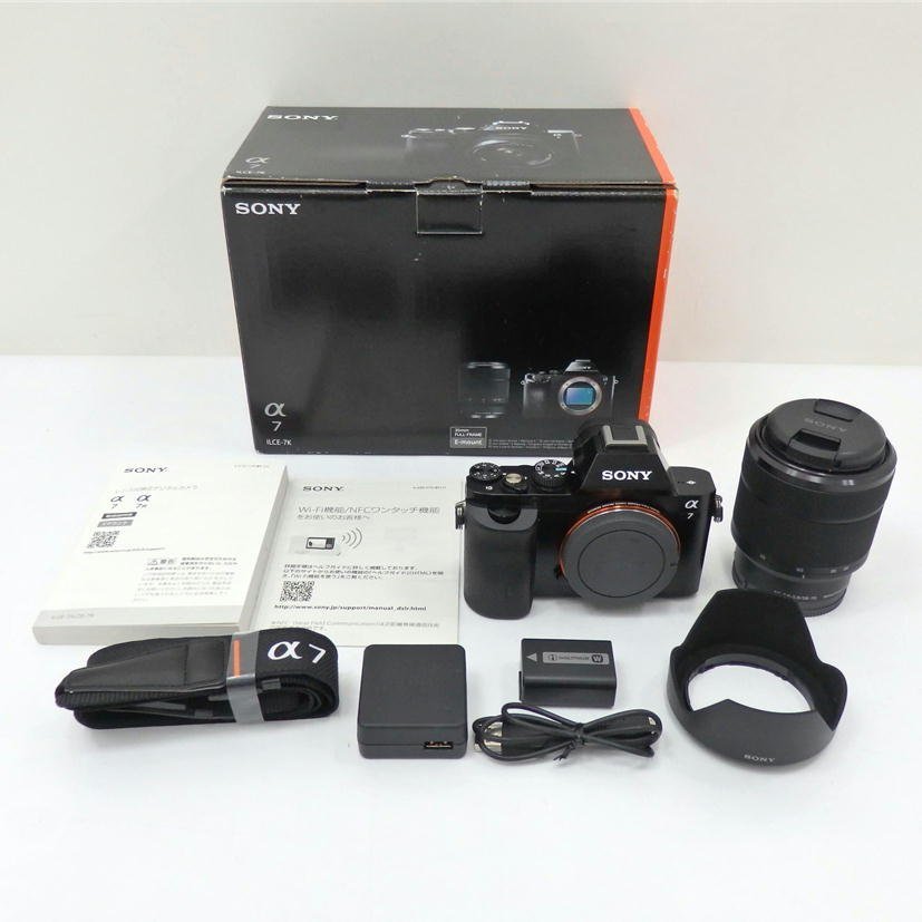 美品 SONY α7 ILCE-7K レンズキット-