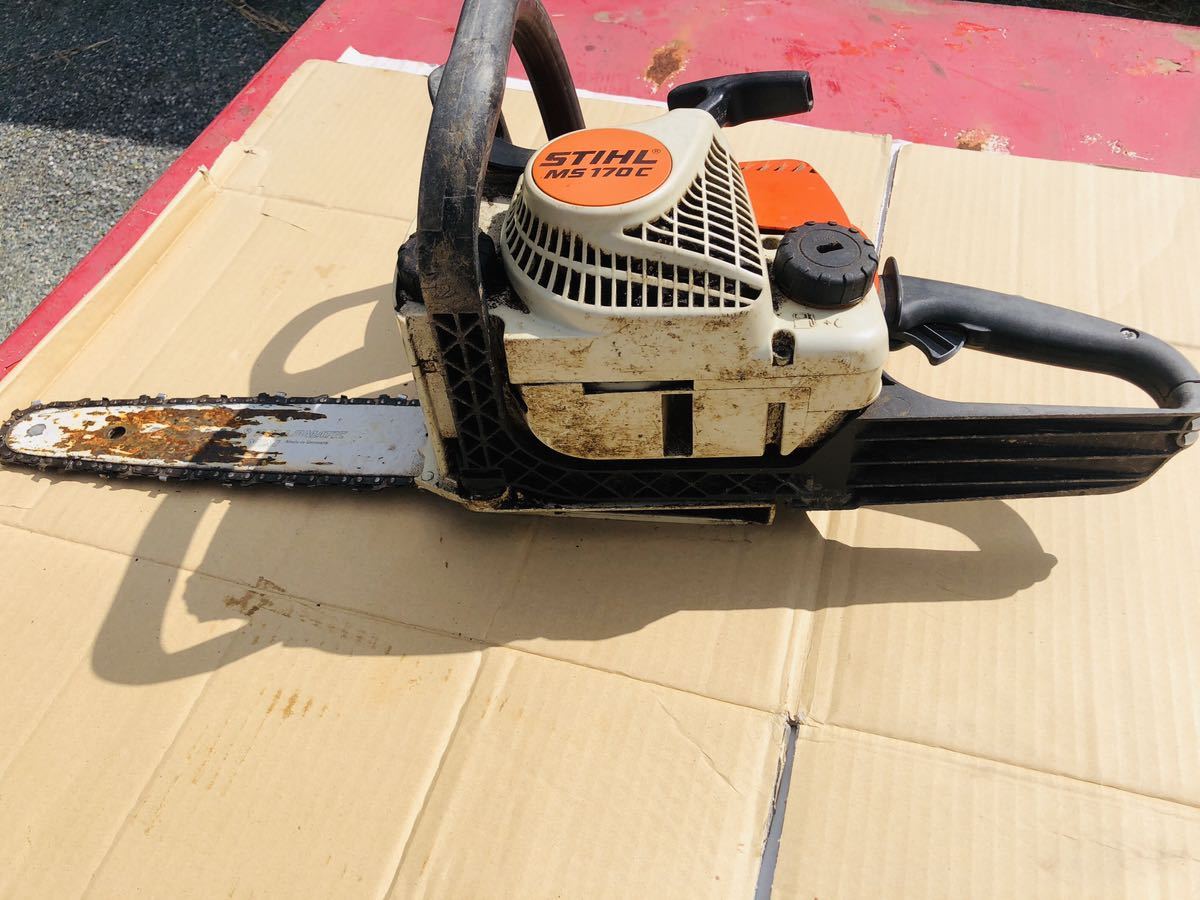 STIHL　エンジンチェンソー　MS170C 中古_画像6